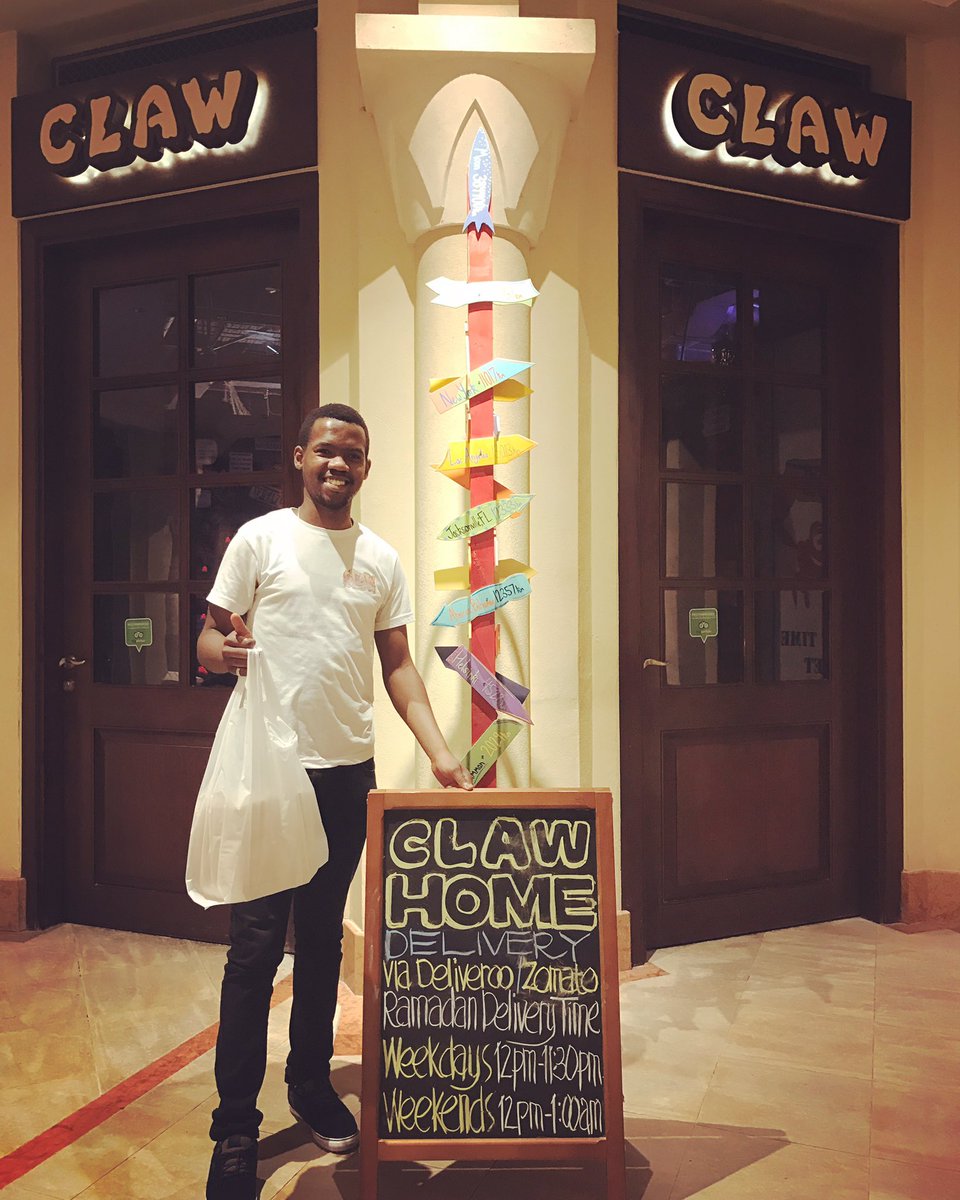 "I'm sorry for what I said when I was hungry!"
#wedeliver #Deliveroo #zomato #ubereats  #clawbbqdowntown #downtowndubai #businessbay #difc