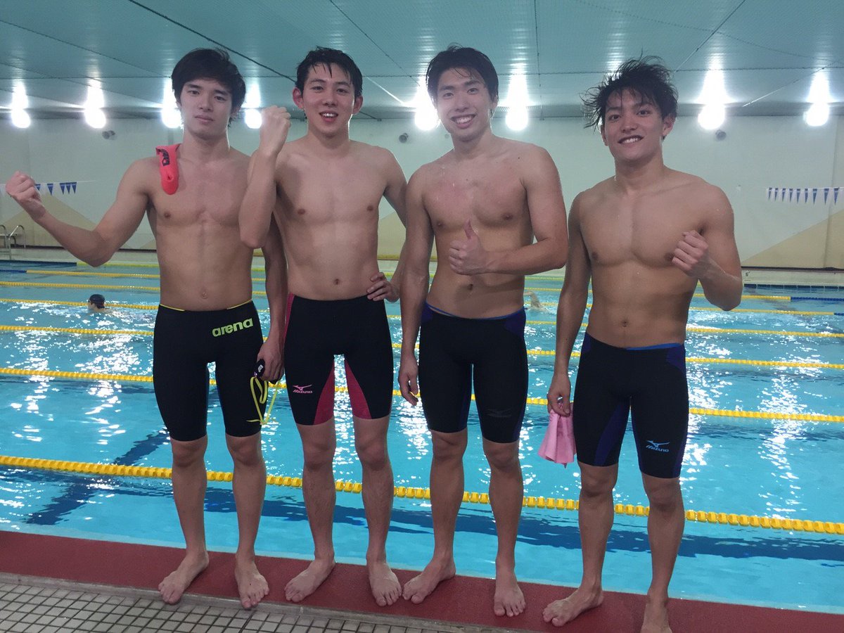 南山大学水泳部 Twitter પર 上南新記録樹立者一覧 男子100m自由形 林凌太郎 3年 男子0m個人メドレー 水野誠豪 2年 男子0m自由形 紀太直哉 2年 男子800mフリーリレー 紀太直哉 山本雄大 4年 水野誠豪 林凌太郎 上南戦 T Co 3i0c1rmyoz