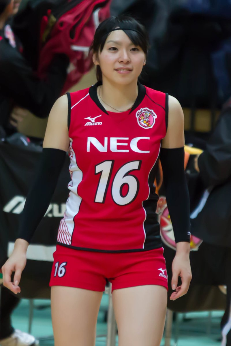 Vリーグ 鳥越選手実使用ユニフォーム（NECレッドロケッツ）