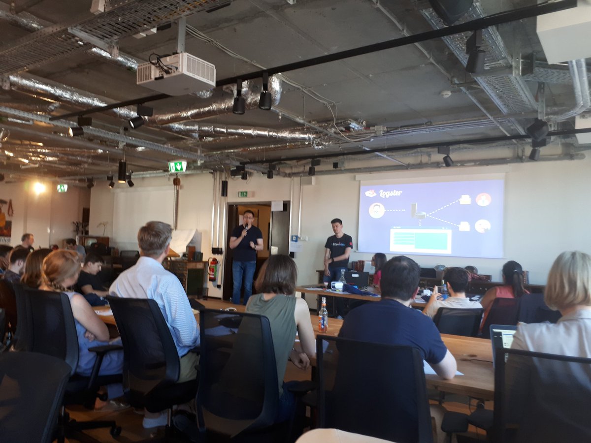 sbcHealth's tweet photo. #Logster at #sbcHackathon tracking sugar's level applying #Alexa targeting #diabetes @sanofiDE 's challenge. https://t.co/VmFfJus80L