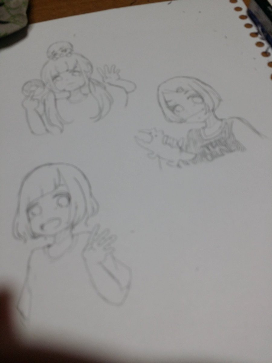_ar__en_'s tweet photo. 土日で描き終えるはずだったのにまぁ～今下描き終わったのでもう少し遅くなります https://t.co/EsNXSrvF2y