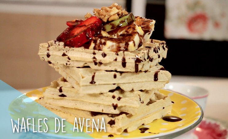 Toma nota porque iniciamos las recetas con unos ricos wafles de avena ¡Delicioso! <a href="/_MiLadoDulce/">Mi Lado Dulce</a> <a href="/connieachurra/">Connie Achurra 💜💚</a> <a href="/CANAL_13C/">13C: Cultura con otros ojos</a>