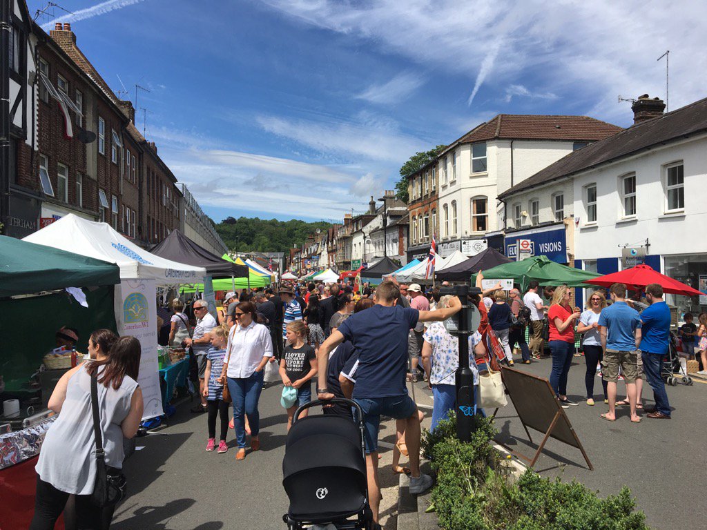 Great turn out for Food Fest <a href="/CaterhamFest/">Caterham Festival</a> and plenty of very tasty food to feast on.