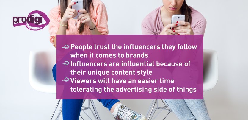prodigicorp's tweet photo. A few reasons why you should consider using influencers in your digital #marketing..
#ProdigiCorp #SocialMedia https://t.co/kAVESQxkI5