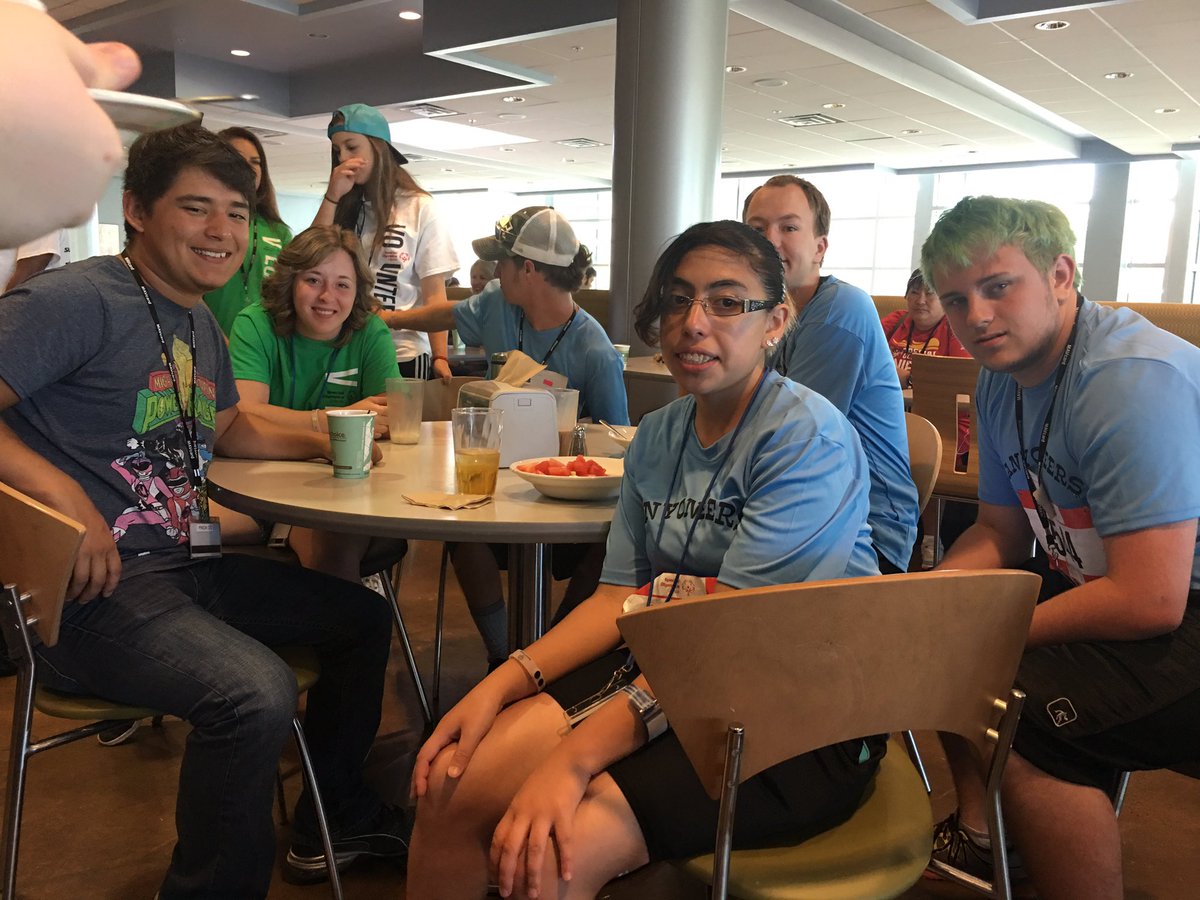 SpecOlympicsCO's tweet photo. Breakfast for the Champions! Fueling up for the last day of competition at Summer Games presented by Spectrum! #SOCOSummerGames17 https://t.co/nOE6IsWdba