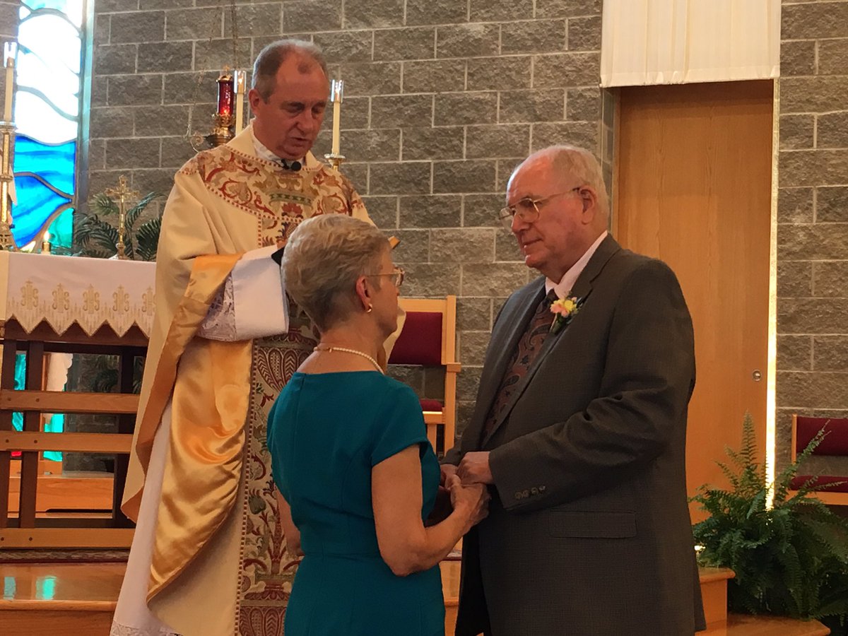 ArchIndySuptDis's tweet photo. So happy for and inspired by my parents who celebrated their 50th anniversary last night by renewing their vows! @jimpadis https://t.co/odUU4tcTZa