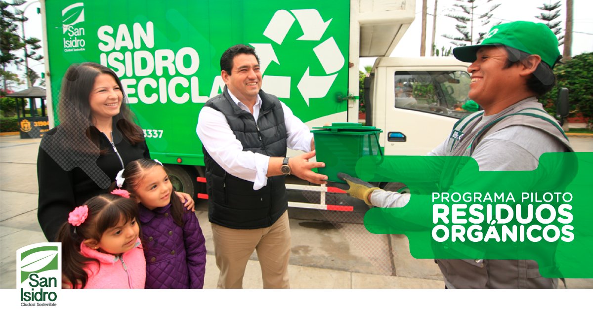 munisanisidro's tweet image. #SanIsidroRecicla sigue creciendo! Ahora también recibiremos residuos orgánicos. Más información ►► goo.gl/Mr10WV #ProgramaPiloto