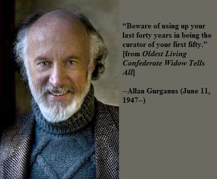Happy birthday, Allan Gurganus! 