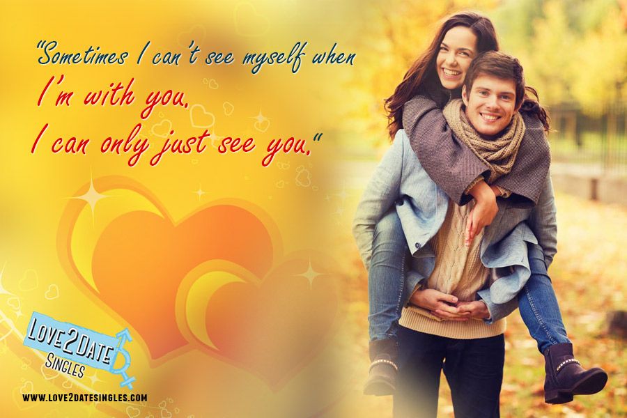 Love2DateSingle's tweet photo. Sometimes I can't see myself when I'm with you. I can only see you. https://t.co/Tw1YwglZrv