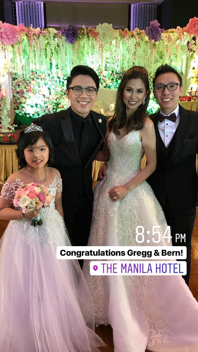 TimmyRangers's tweet photo. @timpavino IG Stories l Congratulations to the newlyweds Gregg & Bern 💍💐 Thank you for having Timmy! #weddingsph #weddingsmanila #bridalph https://t.co/Fbkmc09Wth