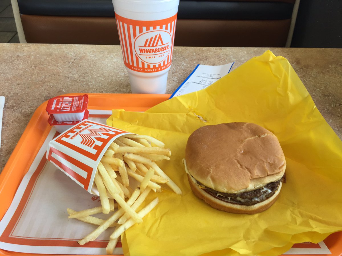 SATXProperties's tweet photo. I don't normally tweet my lunch but went to #whataburger yesterday &amp; Sweet &amp; Spicy Bacon Burger is back! #sohappy #lunch #realtorlife #Texas https://t.co/nZ0lcgwpGP