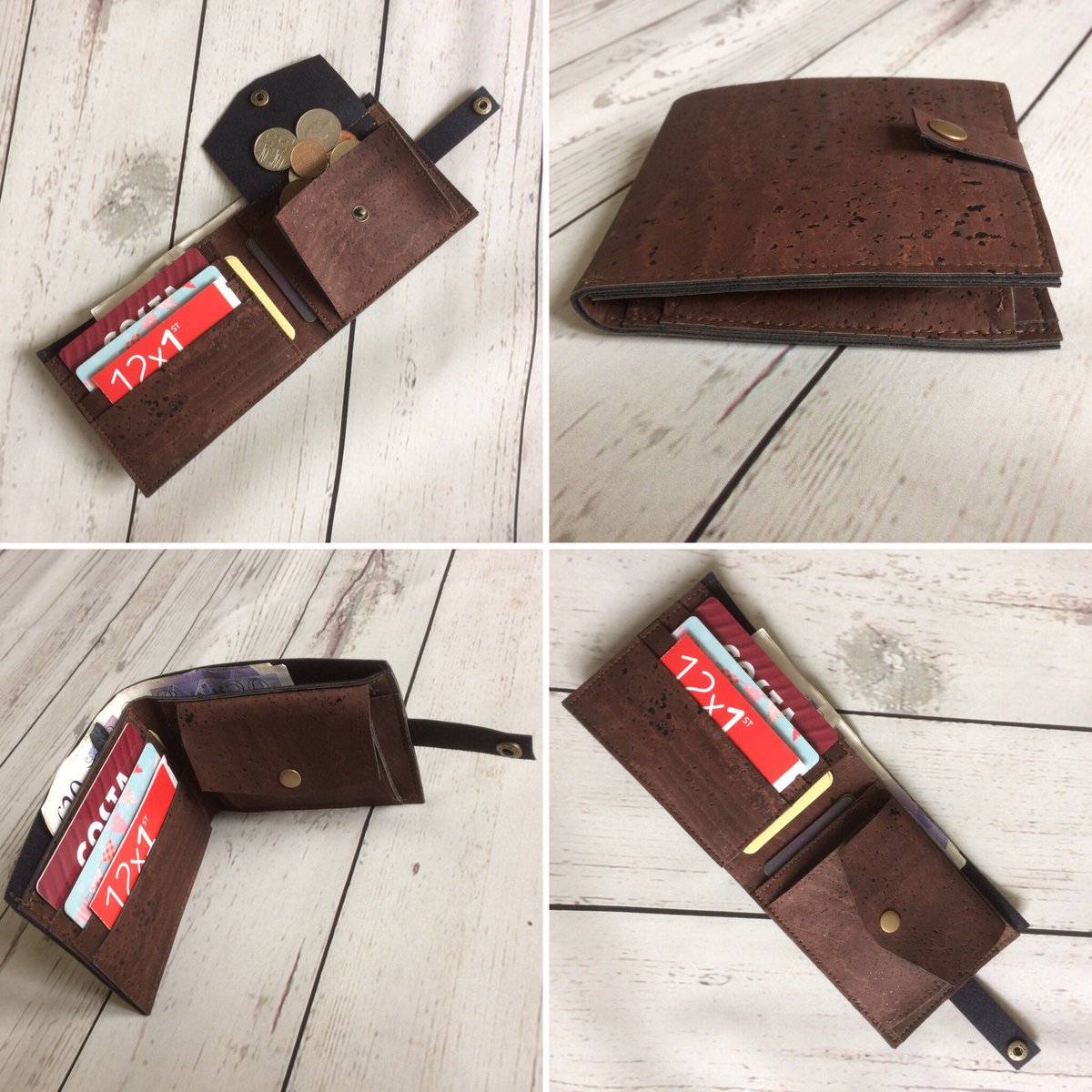tlbfs's tweet photo. #handmade #corkwallet for men. #Corkfabric available to buy on the website #corkleather #veganleather #thelittlebritishfabricshop #tlbfs https://t.co/zKdylJxvgi