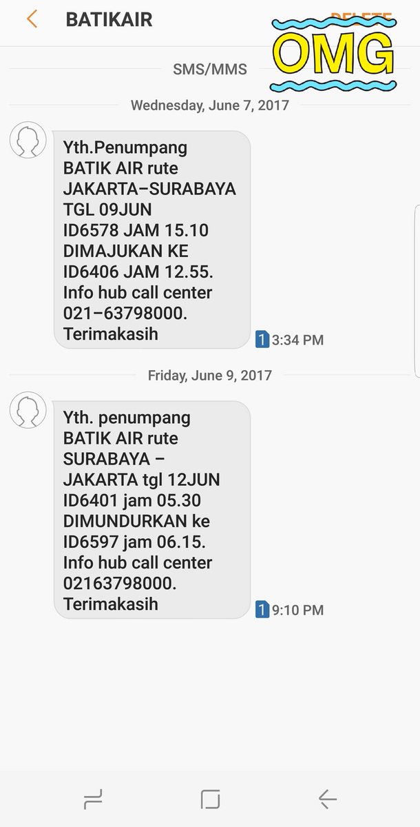 joegianto's tweet photo. Hati2 naik @BatikAirINA ubah jadwal semau gue, Call center jawab @BatikAirINA punya hak ubah jadwal
#UnitedAirlines style ala @BatikAirINA https://t.co/DMLci3cey8