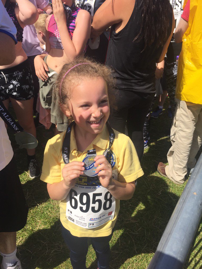 Well done Mali completing the 1.5 mile run for King House <a href="/SRAPrimary/">SRA Primary</a>