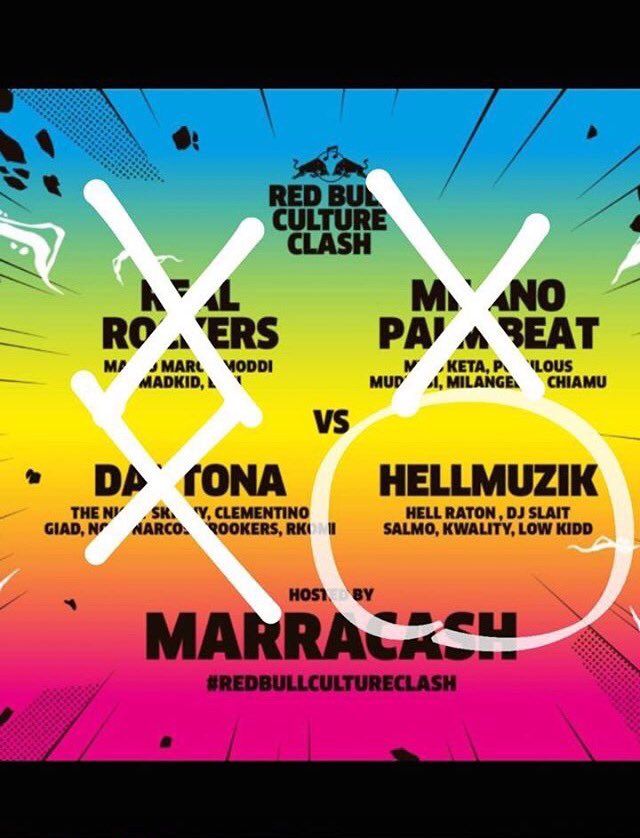 the day after! #winner <a href="/kwalityz/">Victor Kwality</a> <a href="/Salmolebon/">SALMO</a> <a href="/Hell_Raton/">Manuelito</a> <a href="/DjSlaiT/">Dj SlaiT</a> #hellmuzic #redbullcultureclash