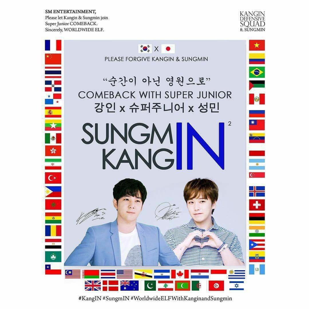 GorjuzAngeLove's tweet photo. Comeback with #SuperJunior #KangIN #SungmIN #ForgiveKangin #ForgiveSungmin #WorldwideELF #ELF #WorldwideELFwithKangingAndSungmin https://t.co/LwAKLiAZ1C