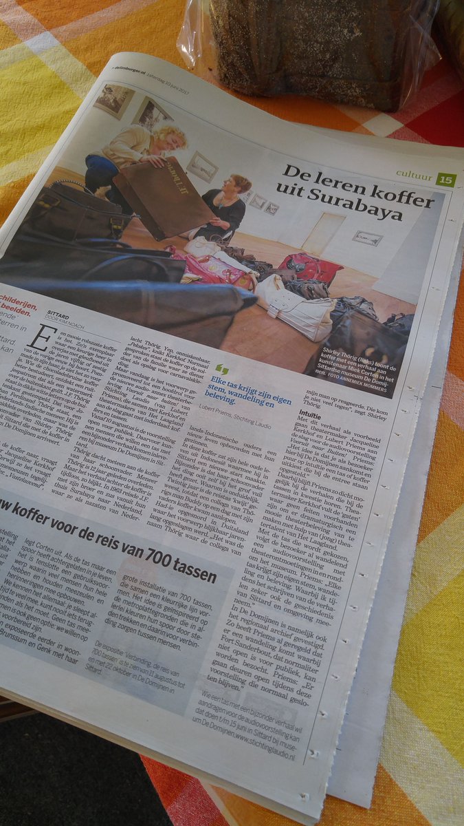 Tof! In <a href="/delimburger/">De Limburger</a> onze honger naar tassen met krassen én verhalen <a href="/kim_noach/">Kim Noach</a> @ViaZuid <a href="/DeDomijnen/">De Domijnen</a> <a href="/Laaglandtheater/">Het Laagland</a>