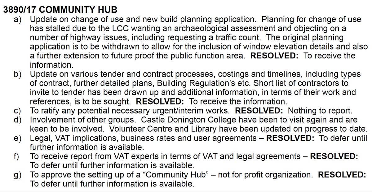 Castle Donington Parish Council tweet media