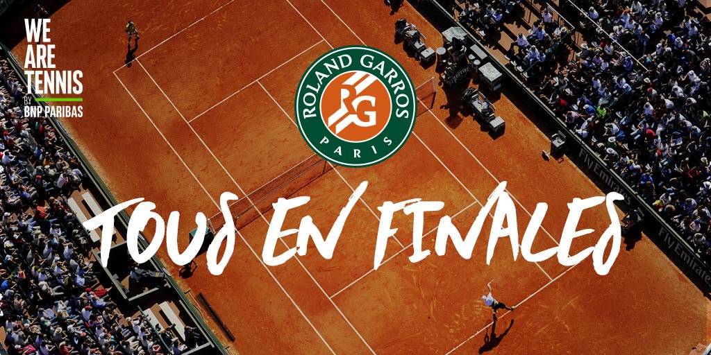 MyRG's tweet photo. #Tousenfinales : rendez-vous sur le court n°1 pour profiter des animations avec @WeAreTennis #RG17 https://t.co/XMt7MwaIep
