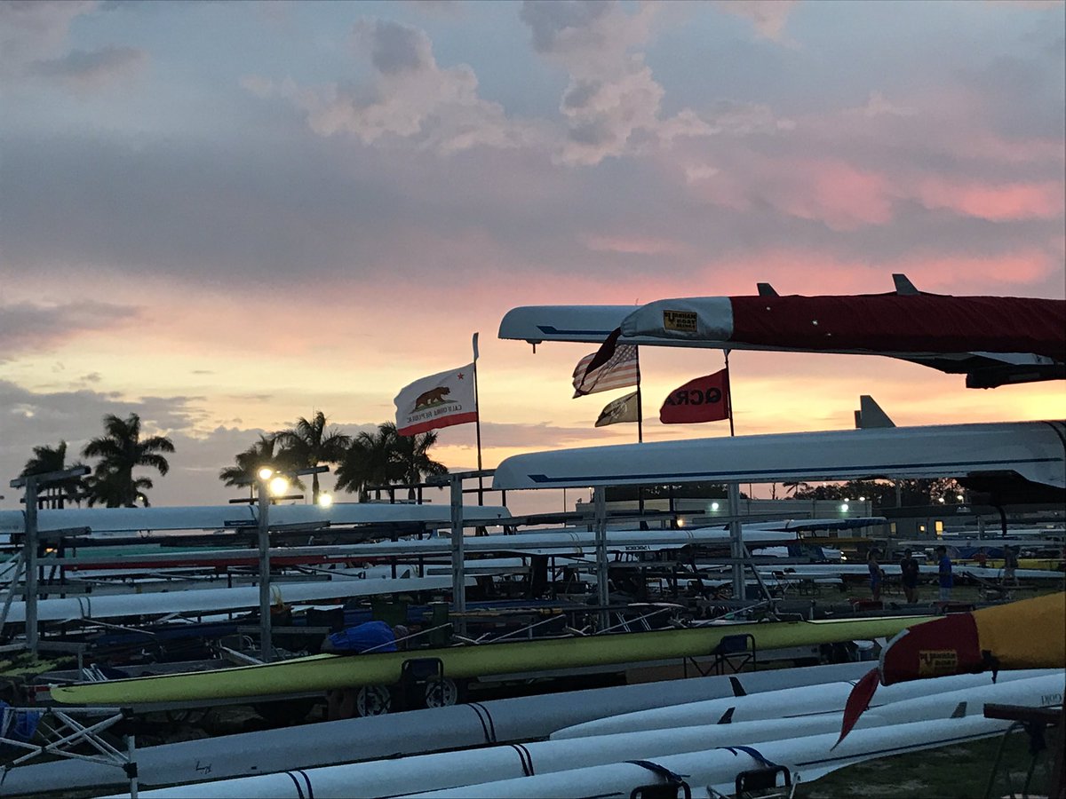 STLRowing's tweet image. Beautiful morning to row in Sarasota. Thanks to @usrowing for hosting such a great event! #USRYouthNats
