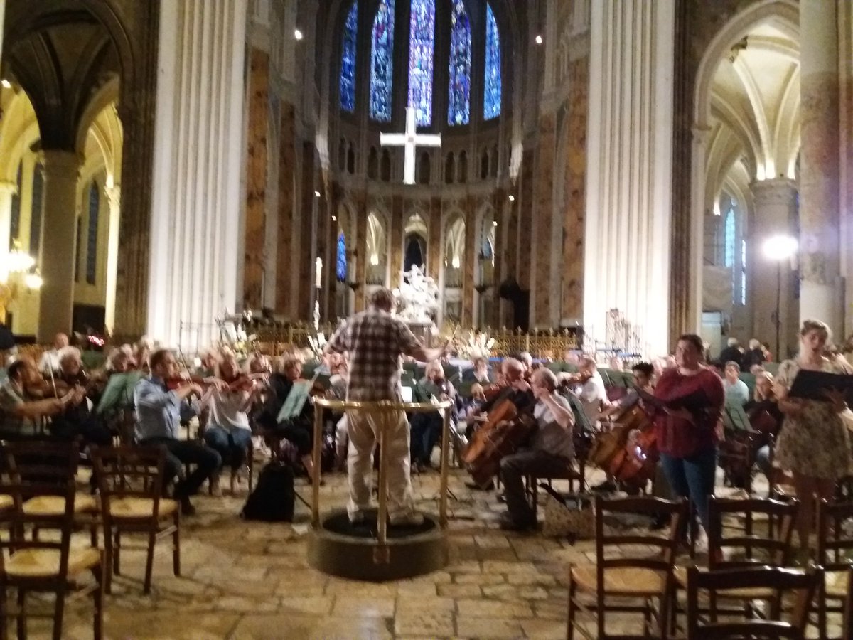 derbybachchoir's tweet photo. We recieved some brilliant pics from Patsy Kell this morning of Chartres #VerdiTour (&amp; the thunder storm). Keep sending then in folks!! :) https://t.co/T0Qqgb9RLH