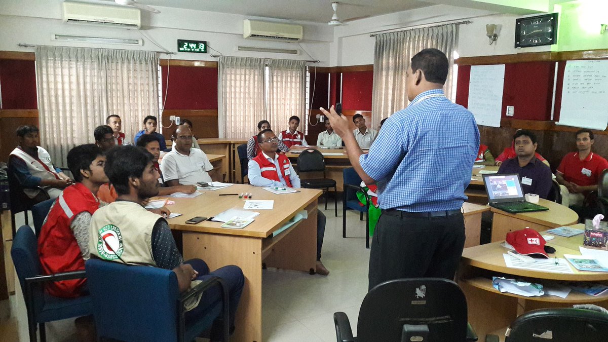 RaquibRony's tweet photo. .@BDRCS1, supported by #IFRC & funded by #AmCross started a 3 days Cash Transfer Programming #CTP L-1 training @ #Kishoreganj, #Bangladesh. https://t.co/C5OzaGQA5B