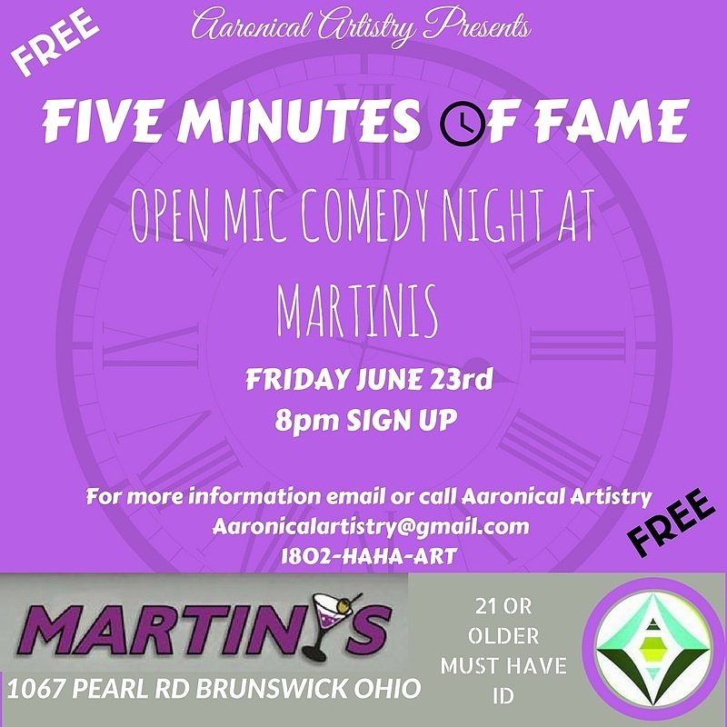 AaronDaTaurean's tweet photo. Ohh so you got #jokes huh #proveit #Brunswick #martini #medina #Ohio #comedy #funny #hilarious #openMic #aart #Aaronical #fmof #fame https://t.co/PlHWFoBVra