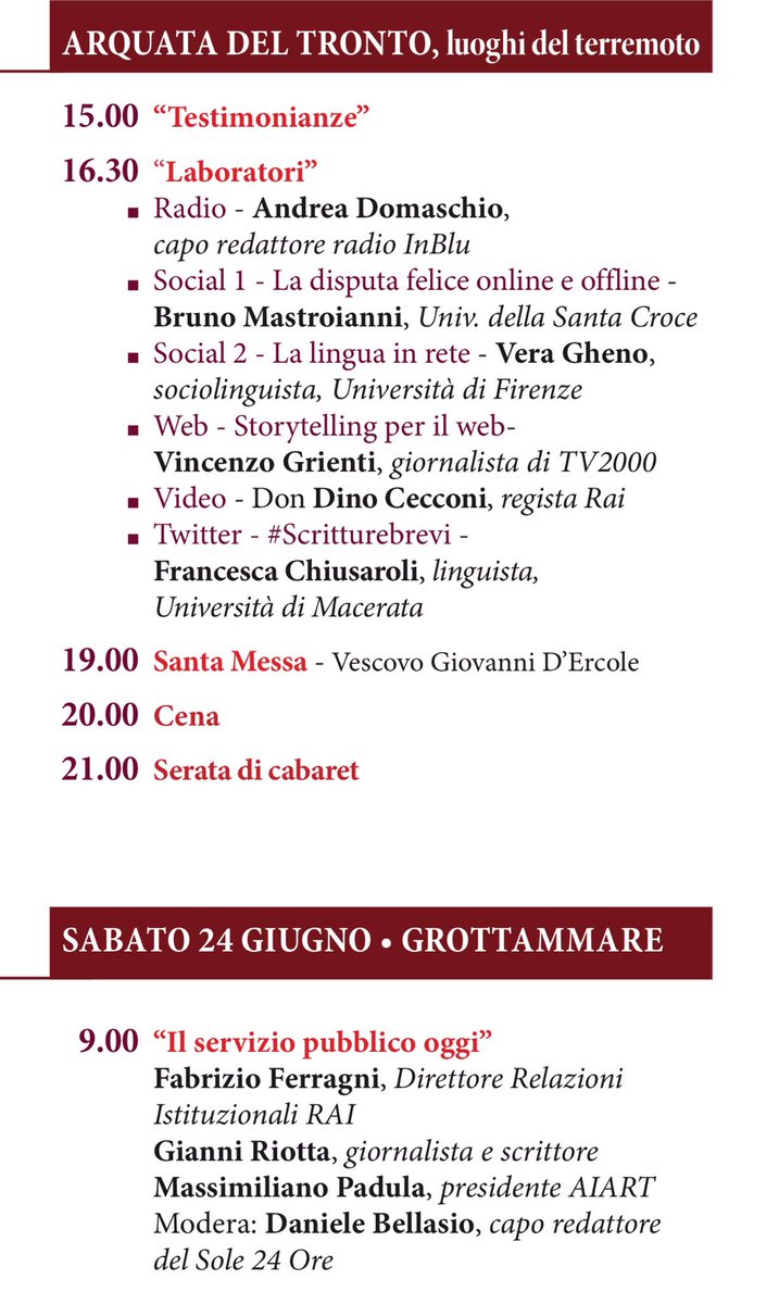 giornalistioggi's tweet photo. Mancano pochi giorni al Meeting di Grottammare. Ti sei iscritto? https://t.co/Yl55qhPzVP https://t.co/n9EcD5HJIJ