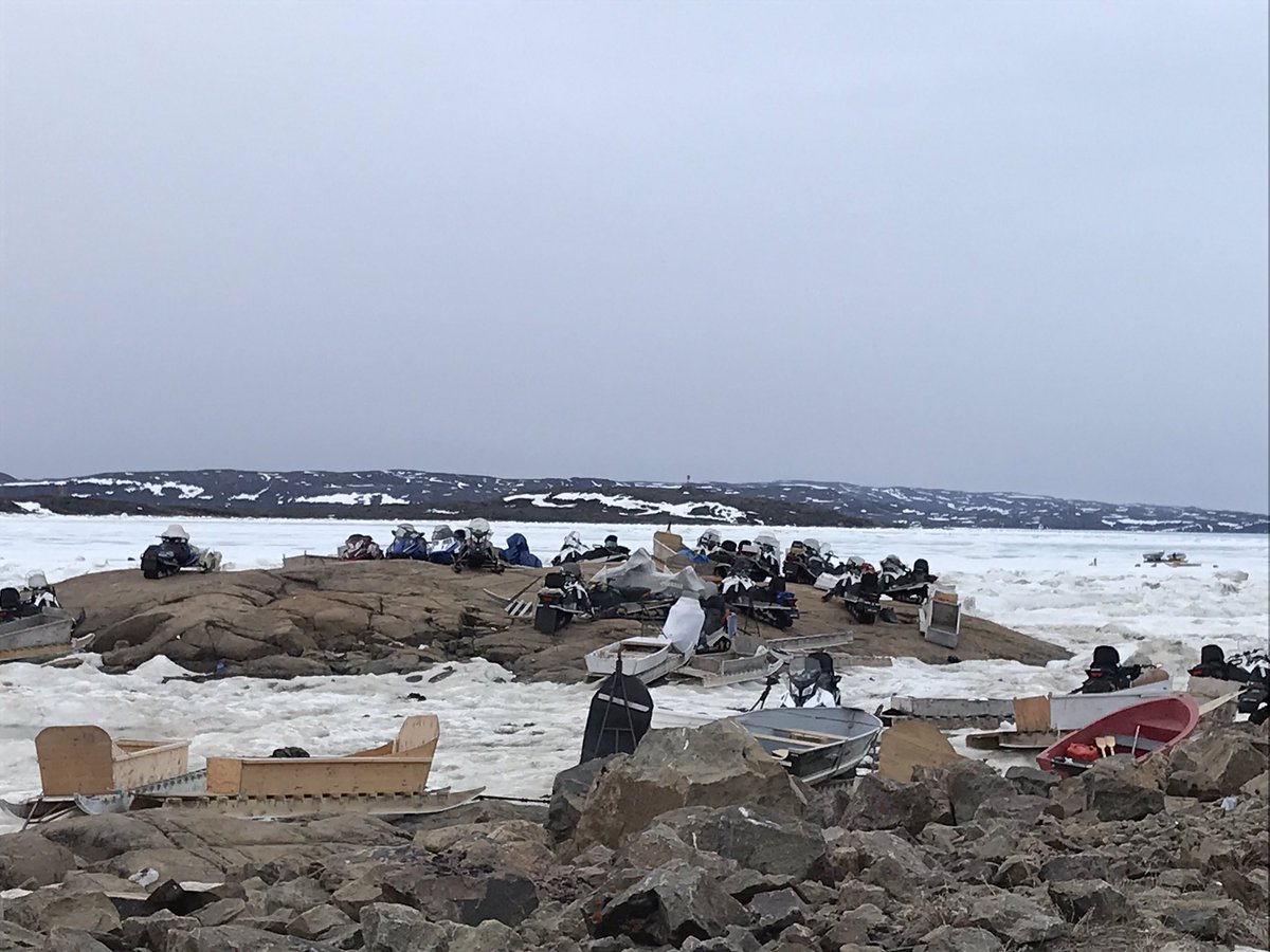 tundraliving's tweet photo. You know summer is almost here when the rock is full of skidoos 😉☀️ https://t.co/mbvTODAyFg