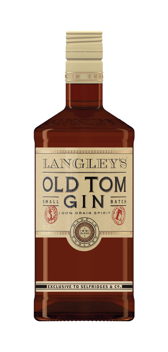 LangleysGin's tweet image. Delighted to announce that our Langley's Old Tom Export Strength is now available exclusively through @Selfridges