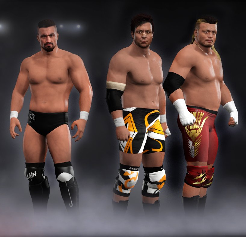 Defract's tweet photo. The Villain & Tenkoji all available now on PSN #Defract #Scurll #Kojima #Tenzan https://t.co/6kQUg4rrrd