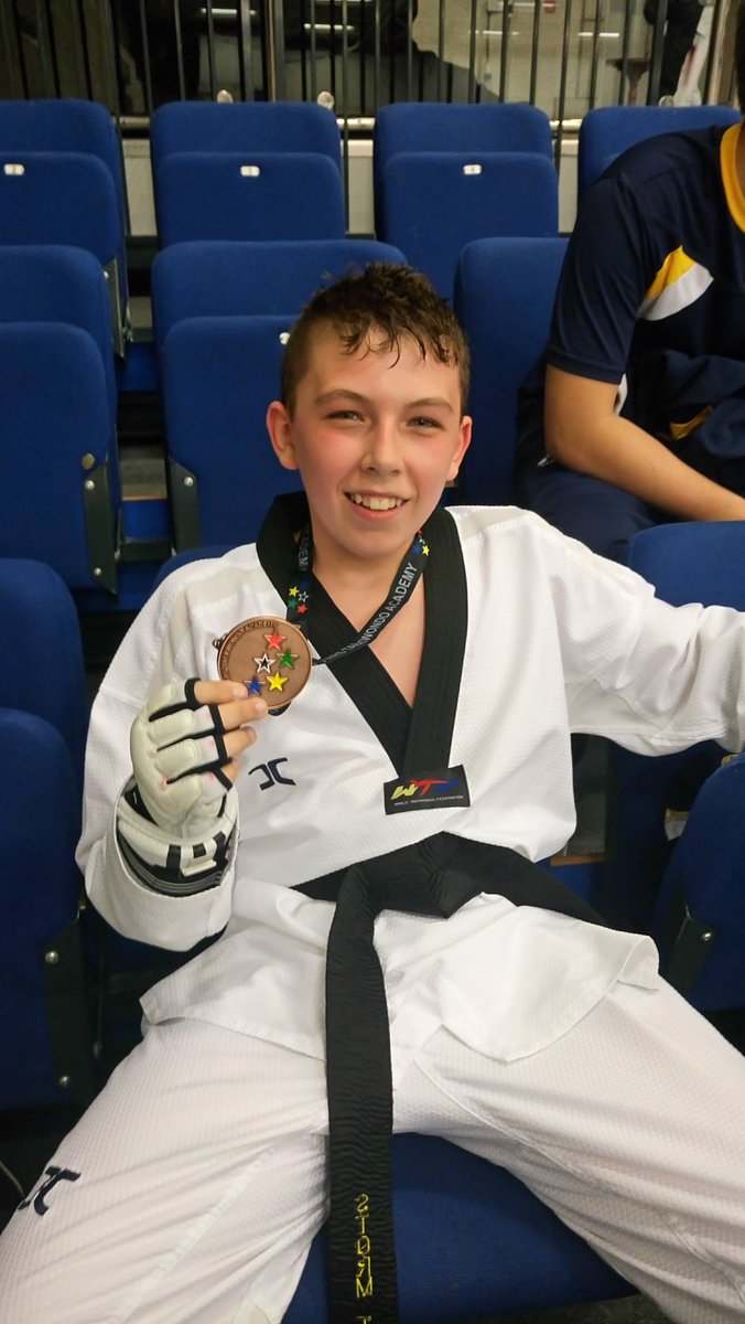 Storm_TKD's tweet photo. Bronze for @ZakTKD today
Unlucky fought well
#thestormishere https://t.co/sR1wznMrlK