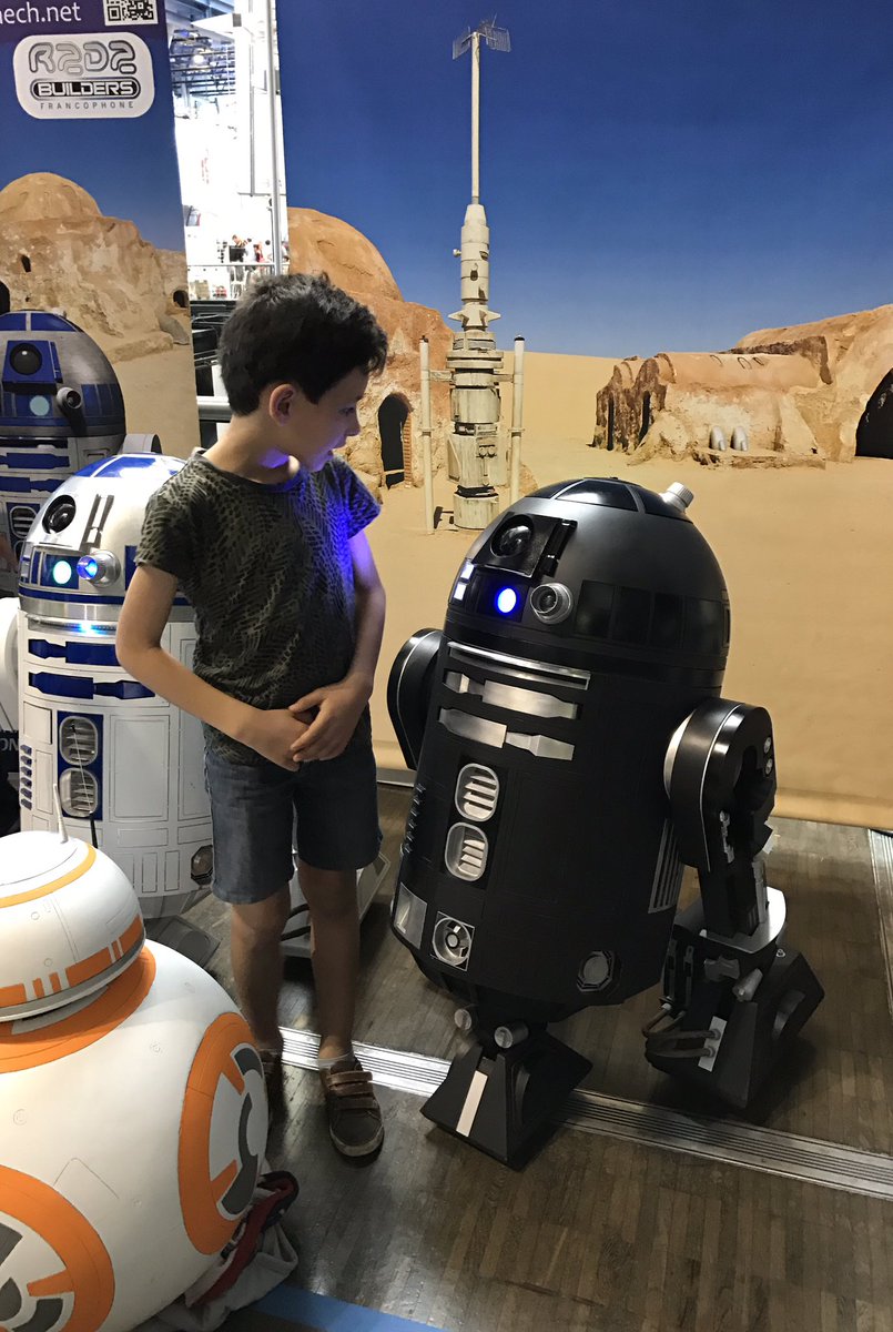 LaSweetTable's tweet photo. Au salon @MakerFaireParis à la @citedessciences bcp de chouettes découvertes @LEGO_Group  @frenchvikings @StarWarsFR ... https://t.co/GvaqVqWUh2