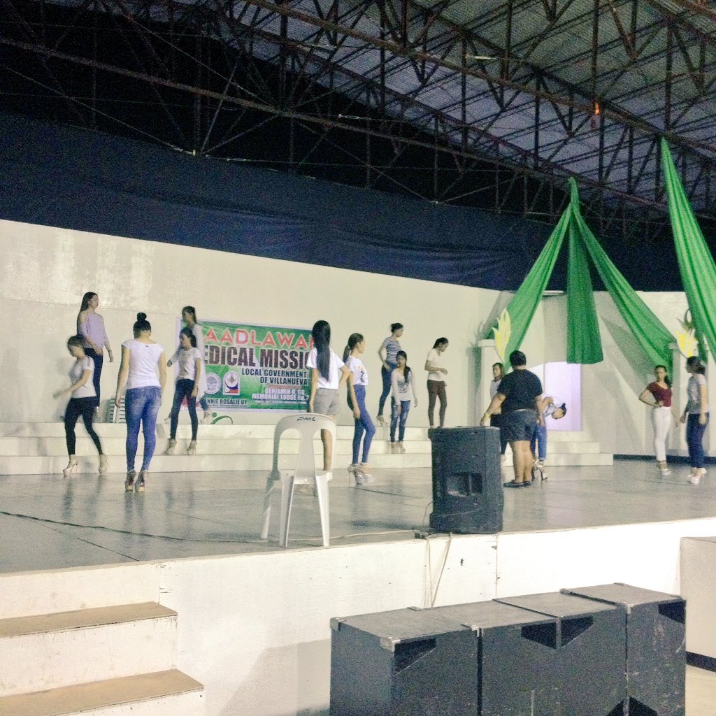 mejamesclifford's tweet image. #DNAProductions for Miss Villanueva 2017 Pageant Night rehearsal. 
Choreographer: @lurelucero21 
Pageant Director: @Densyo_777