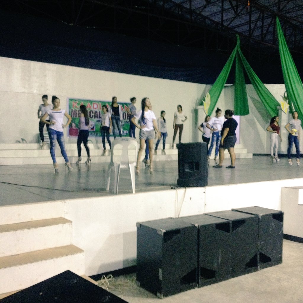 mejamesclifford's tweet image. #DNAProductions for Miss Villanueva 2017 Pageant Night rehearsal. 
Choreographer: @lurelucero21 
Pageant Director: @Densyo_777