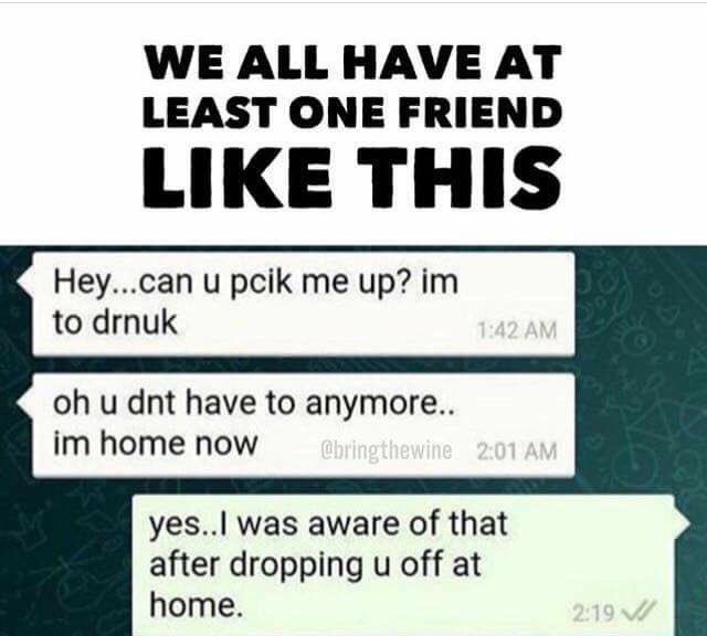Nicki_Fernandes's tweet photo. I feel like this is me 😬 
#friends #Drunk https://t.co/hQjZhlRaB2