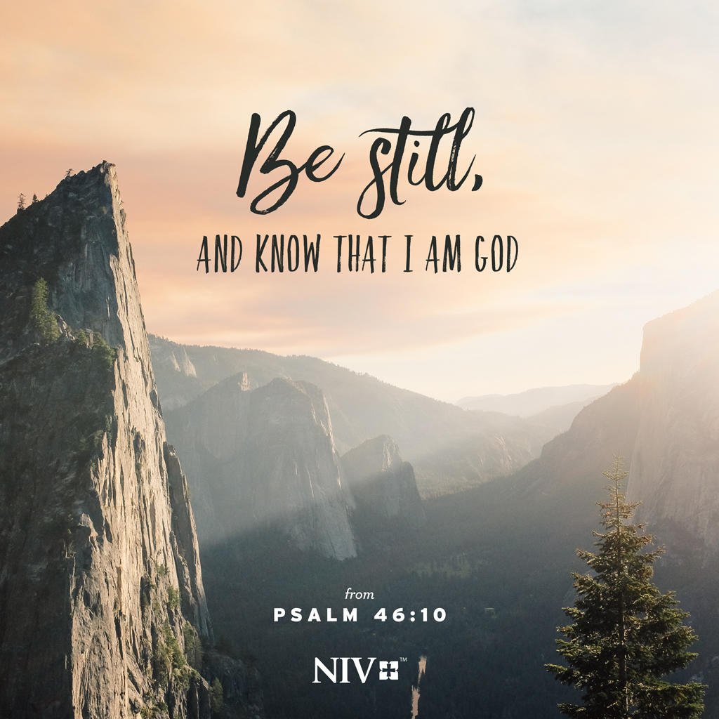 Be Still And Know That I Am God Deutsch