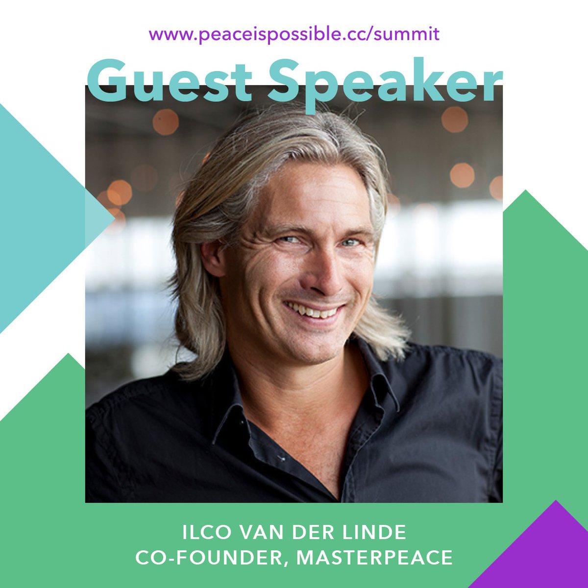 jcileaders's tweet photo. #JCIPeaceSummit speaker update! Co-Founder of MasterPeace Ilco van der Linde will be speaking! https://t.co/TRUlCeZLEV https://t.co/IK6UmOxKC3