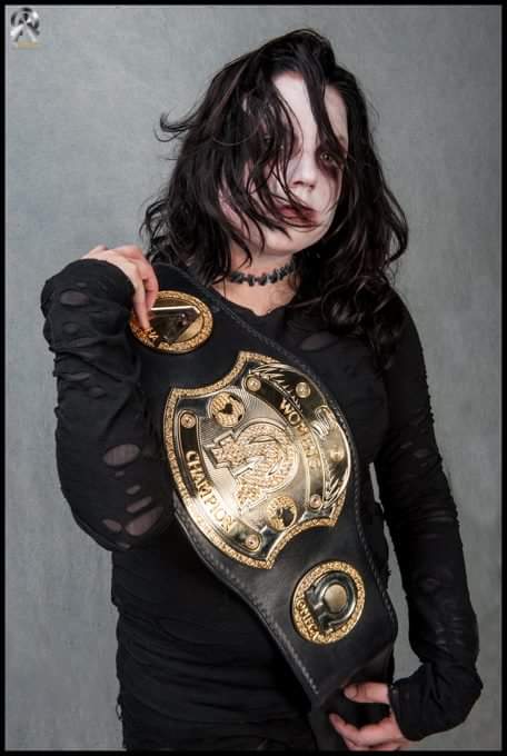 opw_uk's tweet photo. An aura of darkness has wrapped itself around the #AOW #WomensDivision

Thanks to #HellBound &amp; @SerenityShush @Living_Deadgrrl is Champion! https://t.co/05phSryYL2