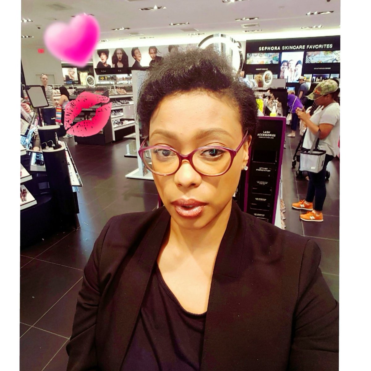 Had fun visiting the team <a href="/Sephora/">Sephora</a> #selflove #minimakeover #Funday