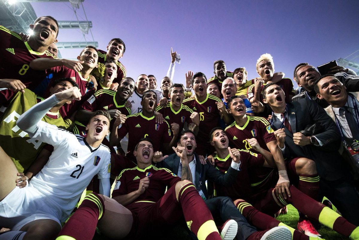 webnotitarde's tweet photo. ¡Arriba Vinotinto! Gracias por tanta alegría @VinotintoSub20 🇻🇪Venezuela es subcampeona del Mundial Sub-20 #CoreadelSur2017 https://t.co/7bpaRkihtr