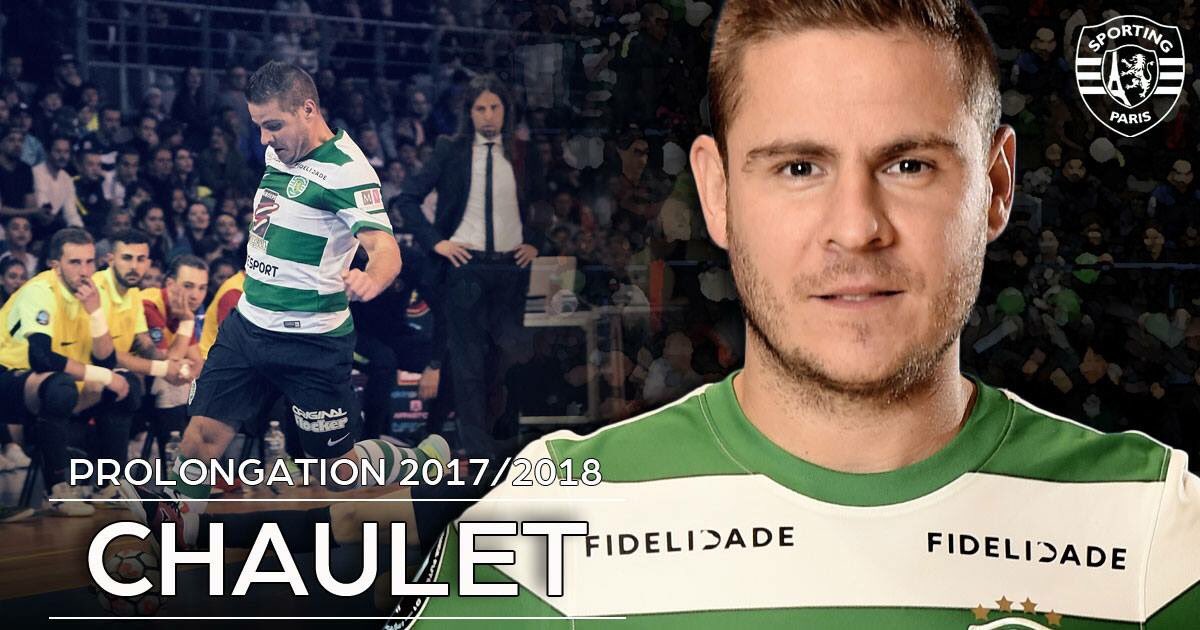 ParisSporting's tweet photo. Jonathan Chaulet prolonge au @ParisSporting #nouveauprojet #nouvellesaison #onrevientplusfort #futsal #prolongation #D1Futsal
#Nike https://t.co/H3XbxwODQ3