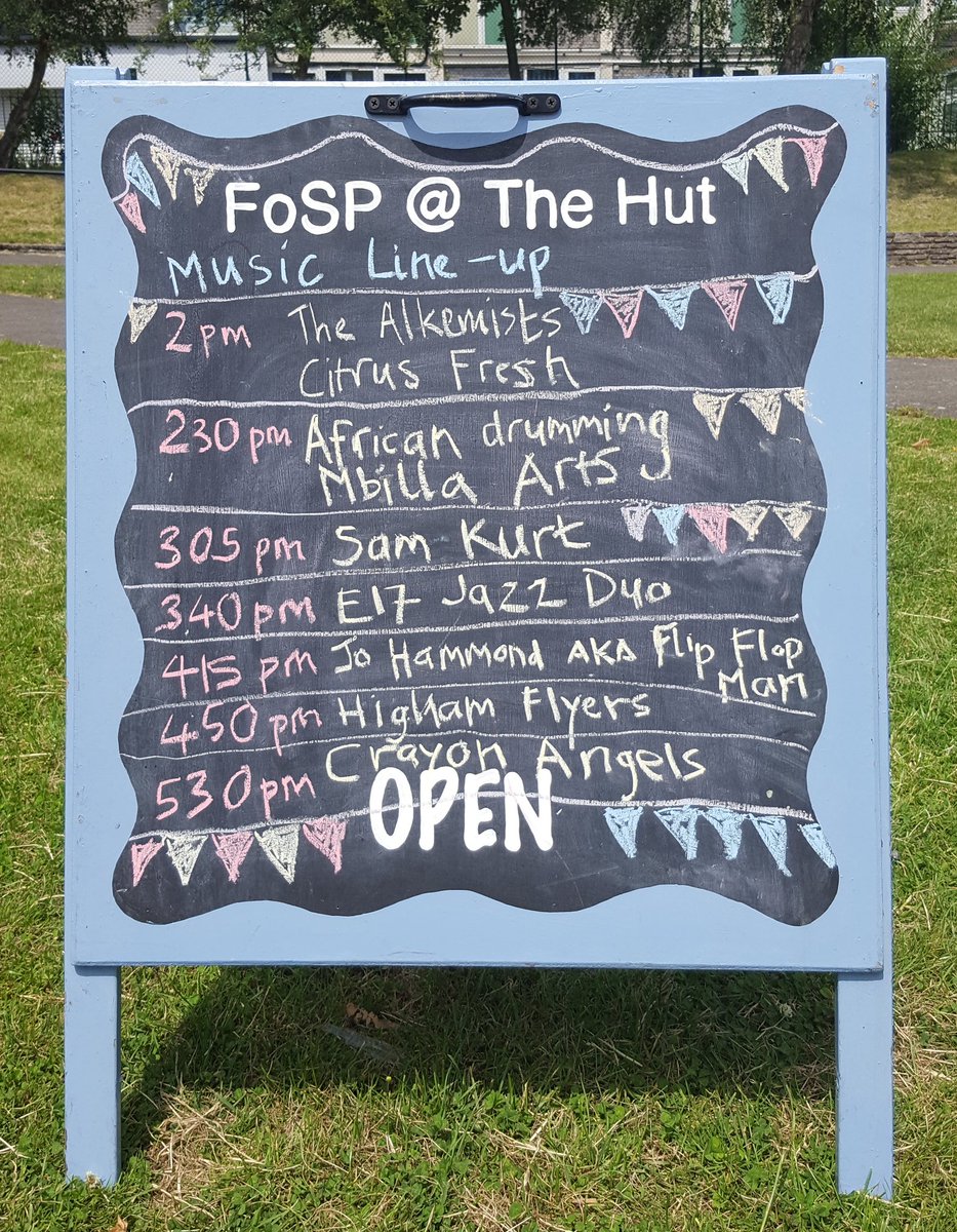 Warm up at Stoneydown Park sounding good. Here's the line up with us at 4.50. Let the good times roll! #e17