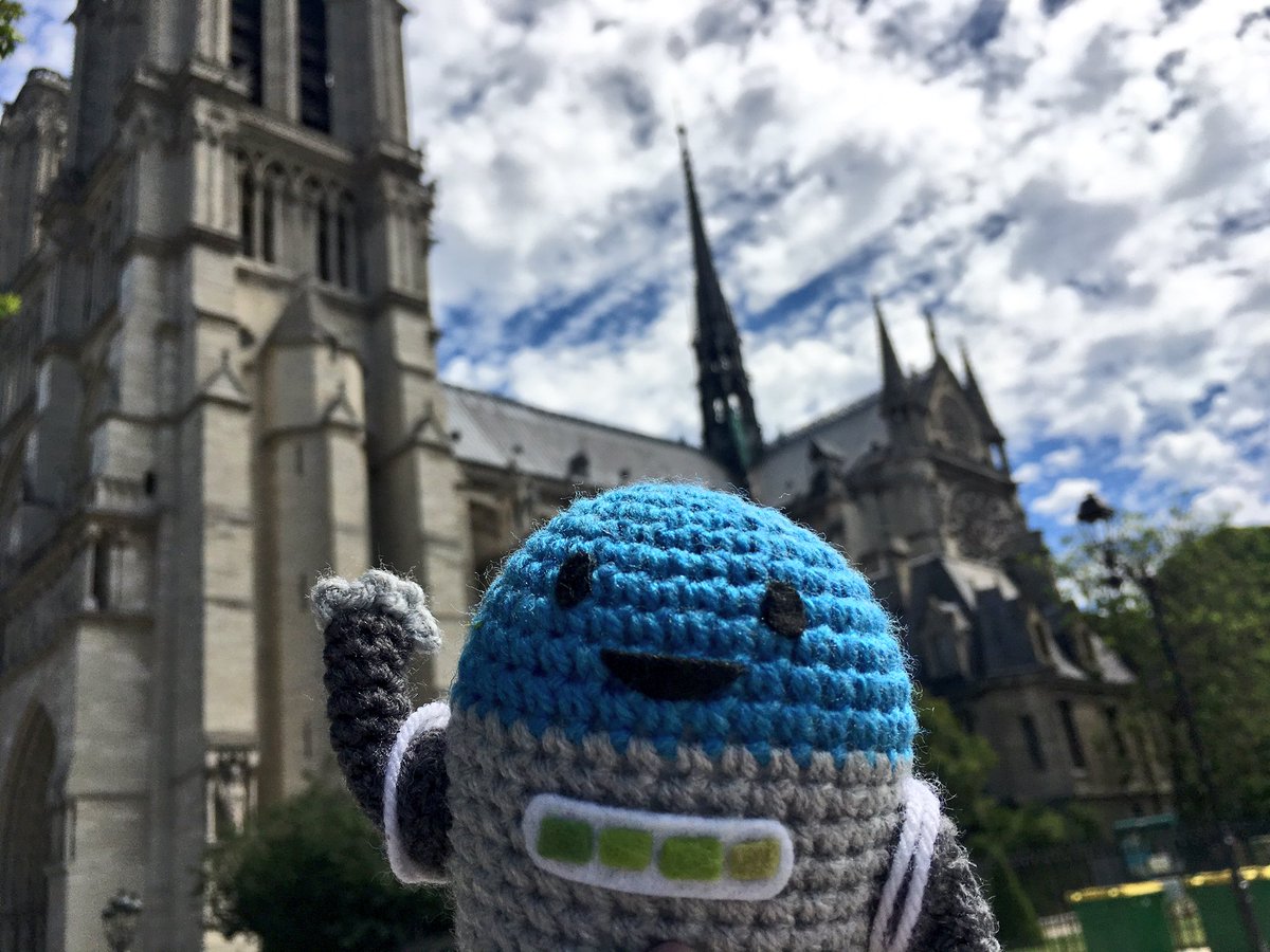 Hello, Paris! I am ready for #WCEU