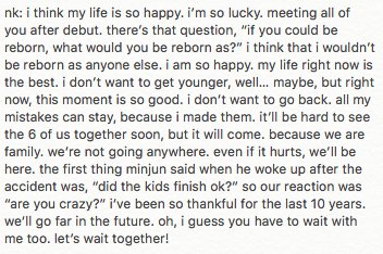 nuneo_trans's tweet photo. nichkhun's closing ment

#6Nights https://t.co/anIQsefwsp
