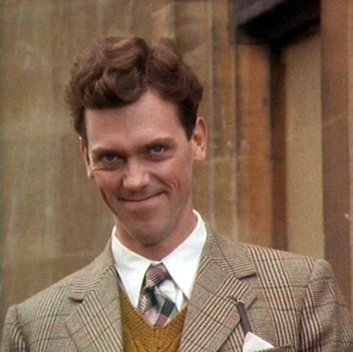  Happy birthday, Hugh Laurie. Seen here as my favourite character of his, Bertie Wooster. 
