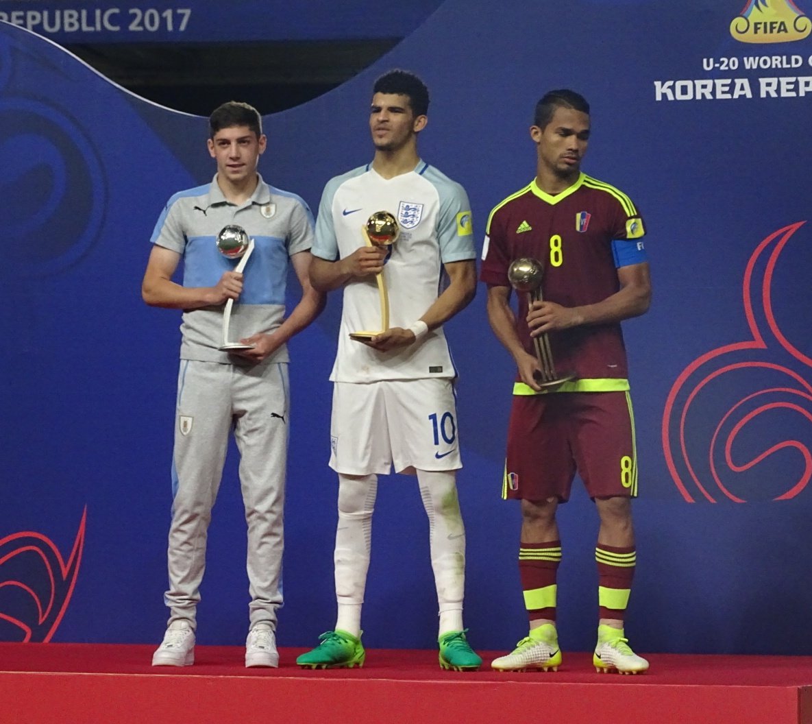 Uruguay's tweet image. #Sub20 | Felicitaciones a @fedeevalverde por haber sido premiado con el Balón de Plata del Mundial de Corea del Sur 2017. #U20WC