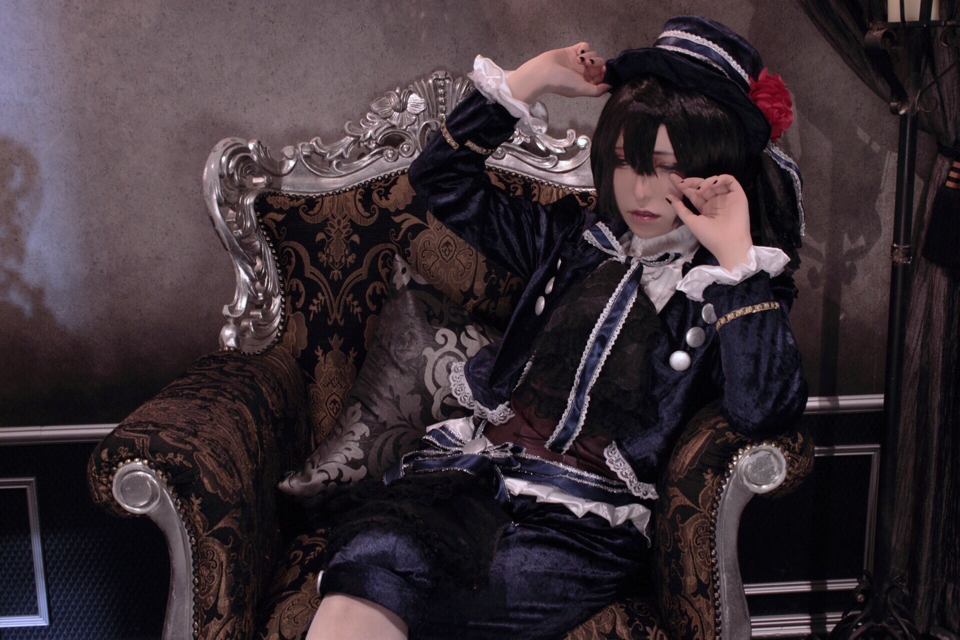 天照大りっか A K Aﾁｬﾝﾘﾂ コスプレ あんスタ 朔間凛月 ムーンライトヴァンプ Photo めるさん Cos Merumeru T Co Gkt6juufht Twitter