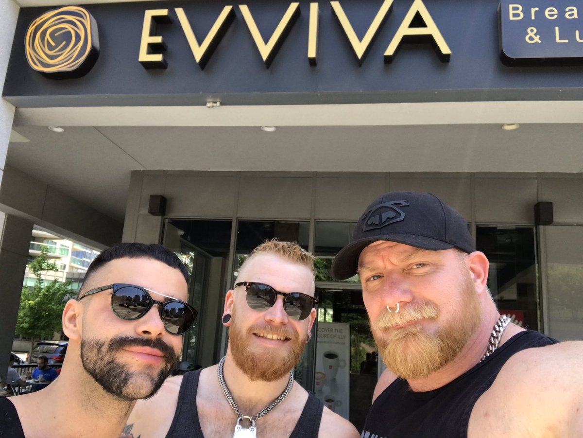 EisenLoch's tweet photo. BEEF, it's for breakfast @teddymimi1811 @chase.acland @eisenloch #musclebear #ginger #gingerpigs https://t.co/iOt2i8lw3i