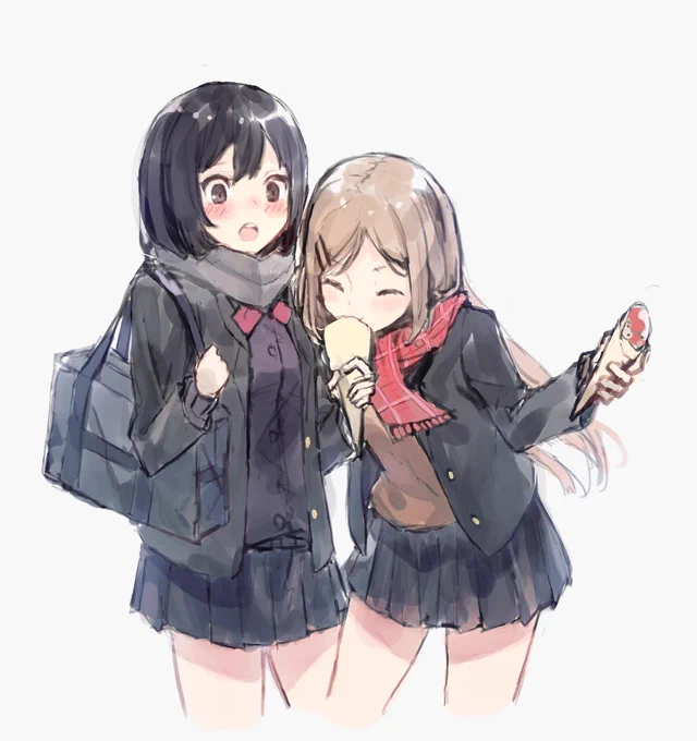 お題箱から安達としまむら 